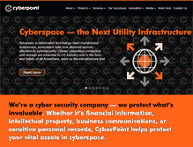 Tablet Screenshot of cyberpointllc.com
